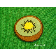 Broche kiwi
