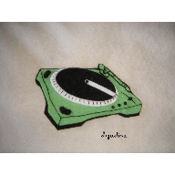 broche tocadiscos
