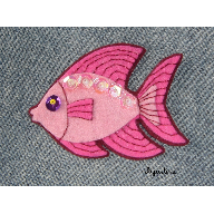 Broche pez tropical
