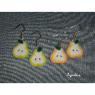 pendientes peras