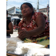 Local market seller