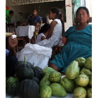 Vegetables mayan seller