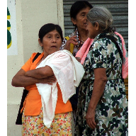 At the corner