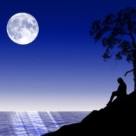 Contemplating the Moon 
