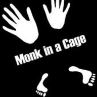 Monk in a cage