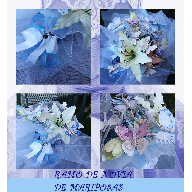 ramo de novia de mariposas