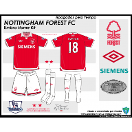 Umbro Nottingham Forest Home Kit