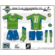 Planet Seattle Sounders FC Home Kit