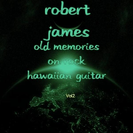 Old Memoriz On Rock Hawaiian Guitar By Robert James