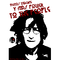 Por John Lennon, menos "Imagine" y m&aacute;s "Power to the people"