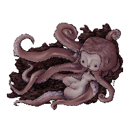 chica pulpo