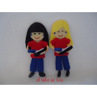 broche chica de almacen