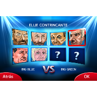Pantalla de selecci&oacute;n - Lucha de pol&iacute;ticos