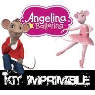 Kit Imprimible Angelina Ballerina
