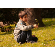 watching the flower